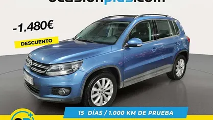 Azul Usado 2016 VW Tiguan SUV | 18.510 € (Super precio)