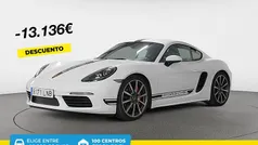 Blanco Usado 2021 Porsche Cayman S Coupe | 76.300 €