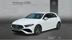 Blanco Usado 2024 Mercedes A200 AMG line Berlina | 34.490 € (Precio justo)
