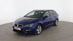 Azul Usado 2017 Seat Leon FR Familiar | 15.799 € (Precio justo)