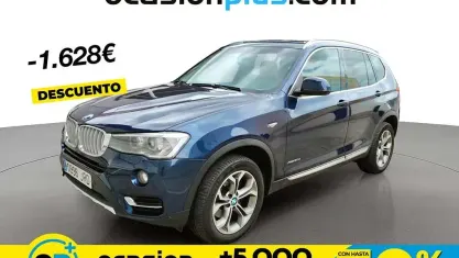 Usado BMW X3 190 CV (139 kW) 2016 Azul SUV