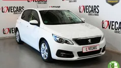 Blanco Usado 2021 Peugeot 308 Active Utilitario | 13.500 € (Precio justo)