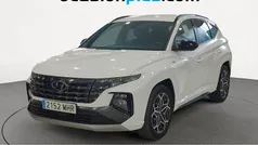 Blanco Usado 2023 Hyundai Tucson N Line SUV | 22.446 € (Precio justo)