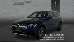 Azul brillante Usado 2021 Mercedes GLC300 AMG line SUV | 37.990 € (Super precio)