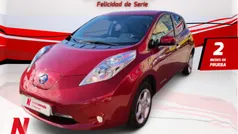 Rojo Usado 2015 Nissan Leaf Acenta Utilitario | 8214 € (Precio justo)