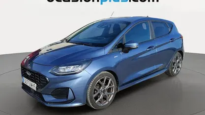 Usado Ford Fiesta ST-Line 125 CV (91 kW) 2023 Azul Utilitario