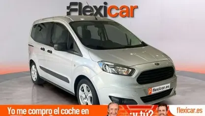 Usado Ford Tourneo Courier Ambiente 102 CV (75 kW) 2017 Gris Monovolumen