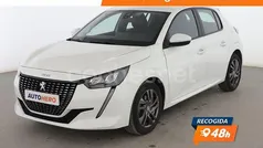 Blanco Usado 2021 Peugeot 208 Active Utilitario | 11.199 € (Precio justo)