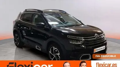 Usado Citroën C5 Aircross Shine 131 CV (96 kW) 2021 Negro SUV
