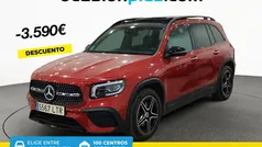 Rojo Usado 2021 Mercedes GLB220 SUV | 39.490 € (Precio justo)