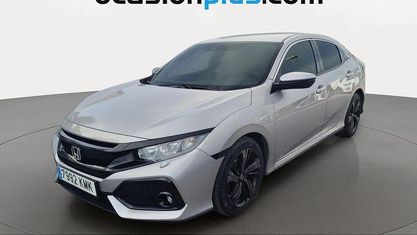 Usado Honda Civic Elegance 129 CV (94 kW) 2018 Gris plata Utilitario