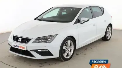 Usado Seat Leon FR 150 CV (110 kW) 2020 Blanco Berlina
