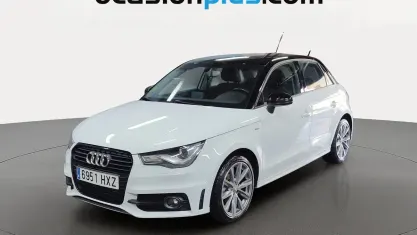 Usado Audi A1 Sportback S-Line 90 CV (66 kW) 2014 Blanco Utilitario
