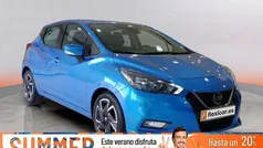 Azul Usado 2021 Nissan Micra Acenta Utilitario | 13.470 € (Precio justo)