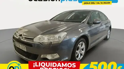 Usado Citroën C5 140 CV (102 kW) 2010 Gris Berlina