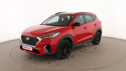 Usado Hyundai Tucson N Line 152 CV (111 kW) 2019 Rojo SUV