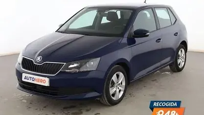 Usado Skoda Fabia Ambition 95 HP (69 kW) 2018 Azul Sedan