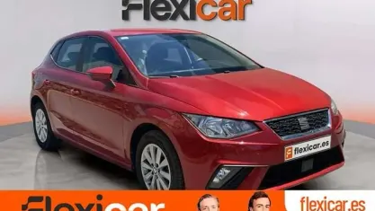 Usado Seat Ibiza Style 75 CV (55 kW) 2018 Rojo Utilitario