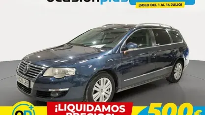 Usado VW Passat Highline 140 CV (102 kW) 2008 Azul Familiar