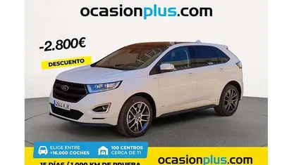 Blanco Usado 2018 Ford Edge ST-Line SUV | 22.091 € (Precio justo)