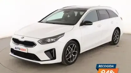 Usado Kia Ceed GT GT-Line 140 CV (102 kW) 2019 Blanco Familiar