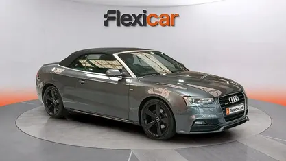Usado Audi A5 Cabriolet S-Line 190 CV (139 kW) 2016 Gris Descapotable