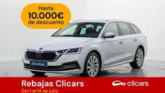 Blanco Usado 2021 Skoda Octavia Style Familiar | 24.490 € (Precio justo)