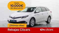Blanco Usado 2019 Toyota Auris Touring Sports Active Familiar | 15.290 € (Precio justo)