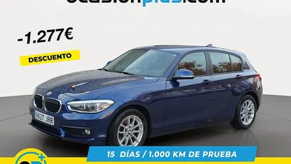 Usado BMW 116 116 CV (85 kW) 2016 Azul Utilitario