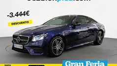 Azul Usado 2018 Mercedes E300 Coupe | 37.890 € (Precio justo)