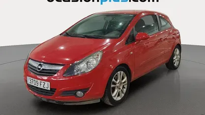 Rojo Usado 2008 Opel Corsa Sport Utilitario | 4450 € (Buen precio)
