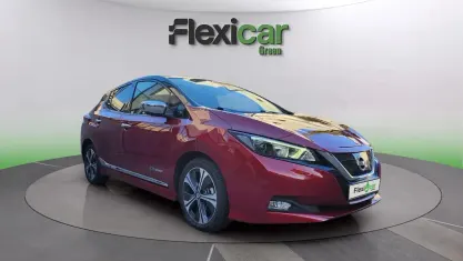 Usado Nissan Leaf Acenta 110 kW (150 CV) 2019 Rojo Utilitario