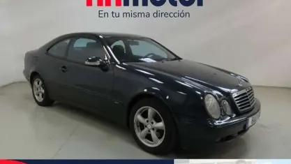 Usado Mercedes CLK200 Avantgarde 163 CV (119 kW) 2000 Azul Coupe
