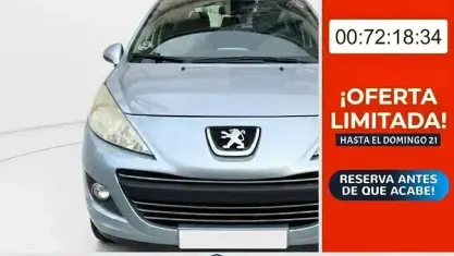 Usado Peugeot 207 92 CV (67 kW) 2010 Azul