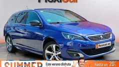 Azul Usado 2016 Peugeot 308 GT-line Familiar | 9990 € (Precio justo)