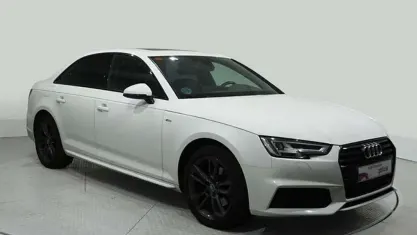 Usado Audi A4 S-Line 150 CV (110 kW) 2017 Blanco Berlina