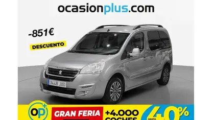 Usado Peugeot TePee Style 100 CV (73 kW) 2017 Gris Van