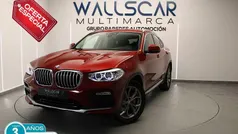 Rojo Usado 2018 BMW X4 xLine SUV | 27.980 € (Buen precio)