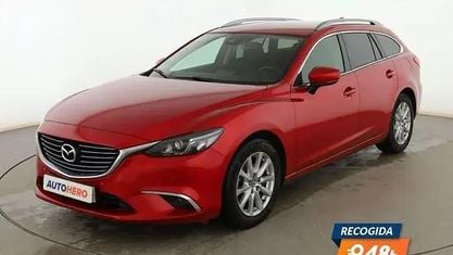 Käytetty Mazda 6 Style+ 145 HP (106 kW) 2017 Punainen Farmari