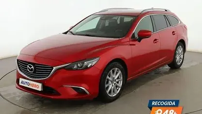 Brugt Mazda 6 Style+ 145 HK (106 kW) 2017 Rød Stationcar
