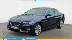 Azul Usado 2015 BMW 220 Coupe | 18.950 € (Precio justo)
