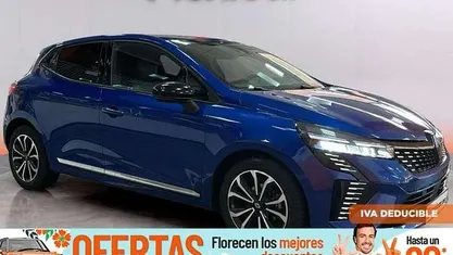 Usado Renault Clio V Techno 91 CV (66 kW) 2024 Azul Utilitario