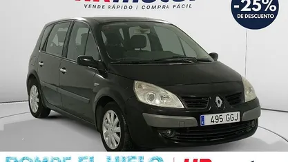 Usado Renault Scénic II Dynamique 106 CV (77 kW) 2008 Negro Monovolumen