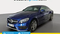 Azul Usado 2017 Mercedes C250 AMG Coupe | 29.450 € (Precio justo)