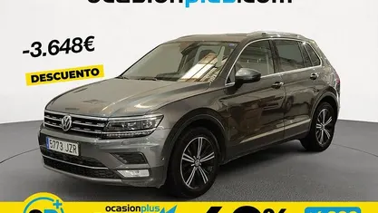 Usado VW Tiguan Sportline 150 CV (110 kW) 2017 Gris SUV