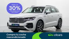 Blanco Usado 2021 VW Touareg R-line SUV | 43.490 € (Precio justo)