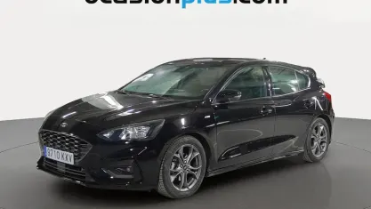 Usado Ford Focus ST-Line 125 CV (91 kW) 2019 Negro Utilitario