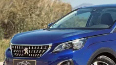Azul Usado 2021 Peugeot 3008 Allure SUV | 20.500 € (Precio justo)