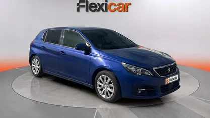 Usado Peugeot 308 S 131 CV (96 kW) 2019 Azul Utilitario