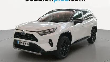 Usado Toyota RAV4 Hybrid Style 222 CV (163 kW) 2022 Blanco SUV